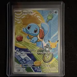 Pokemon TCG Squirtle 039 Me Mega Evolution Promo Holo Basic 80 HP English 2026 - Image 1