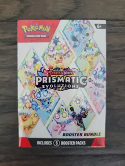 Pokemon Scarlet & Violet Prismatic Evolutions Booster Bundle Box - NEW SEALED - Image 1