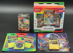 Pokemon TCG Bundle First Partner, Perfect Order Booster Bundle, 2 Coin Blisters - Image 1