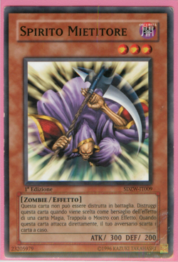 SPIRITO MIETITORE (Spirit Reaper) • Comune • SDZW IT009 • 1Ed • Yugioh ANDYCARDS - Image 1