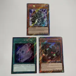 Yu-Gi-Oh Mixed Lot: Platinum Secret Rare X3 - Image 1