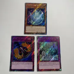 Yu-Gi-Oh Mixed Lot: Platinum Secret Rare X3 - Image 1