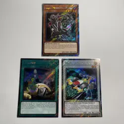 Yu-Gi-Oh Mixed Lot: Platinum Secret Rare X3 - Image 1
