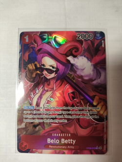 One Piece TCG ● OP05-015 ● SR ● Belo Betty ● NM ● ENG ● Alt Art - Image 1