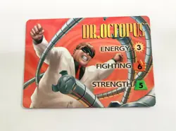 Dr. Octopus Marvel OverPower Character Card (3 Grid) - Image 1