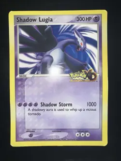 Pokemon Shadow Lugia Oversized JUMBO Card Pokemon XD Gale of Darkness MP - Image 1