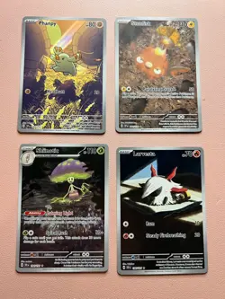 Pokemon TCG Lot of 4 Cards - Surging Sparks IRs - Image 1