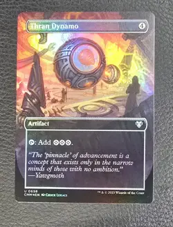 Thran Dynamo (Borderless) Commander Masters Foil MTG NM Magic Card - Image 1