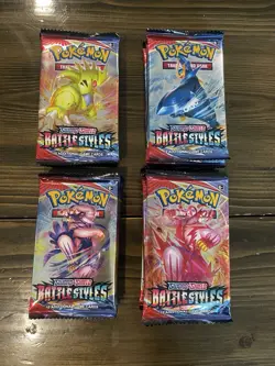 25 Battle Styles Pokemon Card Booster Packs Sealed SWSH Set - Image 1