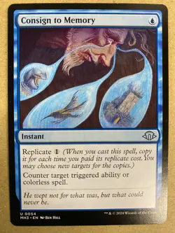 MTG 1x Consign to Memory # 54 Modern Horizons 3 Magic the Gathering Card x1 NM - Image 1
