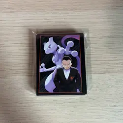 Pokemon Card Sleeves Destined Rivals Mewtwo 65 CT - Image 1