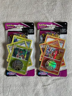 Pokemon TCG Fusion Strike Blister Booster Packs x 2 - Image 1
