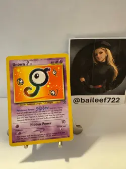 Unown [J] 38/53 - Pokemon TCG - Wotc Promo - Regular - Image 1