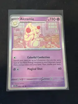 Alcremie Rare SV07: Stellar Crown 065/142 NM Pokemon TCG - Image 1