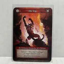 Vile Imp Non-Foil Sorcery Contested Realm Alpha Card (NM) - Image 1