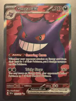 Pokemon - Gengar EX 193/162 - Temporal Forces - Image 1