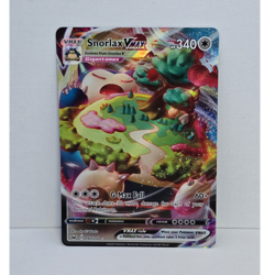 Pokemon TCG Snorlax VMAX 142/202 Swsh01 Sword & Shield Holo Ultra Rare EN - Image 1