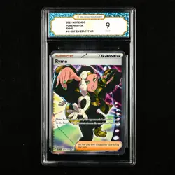 TQG 9 Mint 2023 Pokemon ENG Ryme #G OBF EN 221/197 UR - Image 1