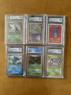 Graded Card Pokemon Lot. - Image 1