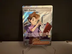 2023 Pokemon Bill's Transfer 194 S&V 151 Full Art Trainer Ultra Rare Card NM+ - Image 1