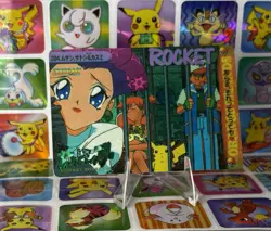 Pokemon Vintage Pocket Monsters Vending HOLO Prism Sticker 98 Bandai Nintendo - Image 2