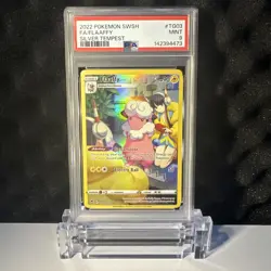 2022 POKEMON SWORD & SHIELD SILVER TEMPEST #TG03 FLAAFFY FULL ART PSA 9 - Image 1