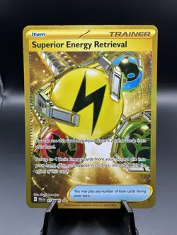 Pokemon TCG Superior Energy Retrieval 277/193 Paldea Evolved Full Art Hyper Foil - Image 1