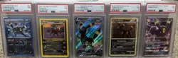 Lot Of 5 PSA 7 Umbreon Pokemon Cards. Neo Discovery First Edition. - Image 1