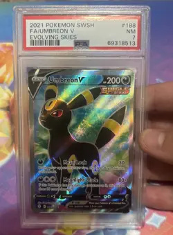 Lot Of 5 PSA 7 Umbreon Pokemon Cards. Neo Discovery First Edition. - Image 4