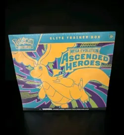 Pokemon TCG Ascended Heroes Elite Trainer Box New Factory Sealed ETB - Image 1