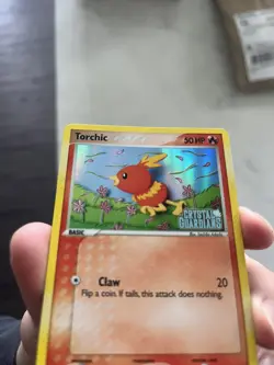 Pokemon Torchic Crystal Guardians 65/100 Reverse Holo Stamped LP-NM - Image 5
