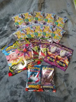 Pokemon Lot (18 Packs)- SEALED Lot English And Japanese - Image 1