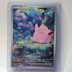 2026 Pokemon Perfect Order Clefairy IR #094/088 Illustration Rare NM - Image 1