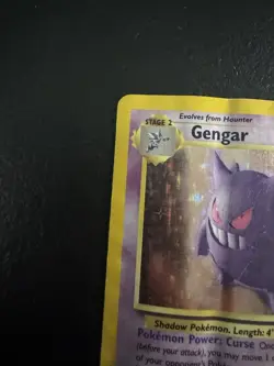Pokemon Gengar 5/62 fossil holo Rare 80HP DMG - Image 3