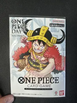 ONE PIECE DAY’25 Limited Elbaph Premium Card promo-Luffy BANDAI Japanese - Image 1