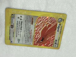 Pokemon Pidgeot TCG Holo Rare Card 23/165 Expedition - Image 3