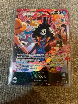 OP15-022 Brook Alt Art Leader One Piece English - Image 1