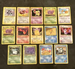 Vintage Pokemon Card Lot Of 14 - Image 1