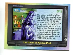 Pokemon Topps 2000 TV Animation Series 2 Foil Card #EP19 - Image 2