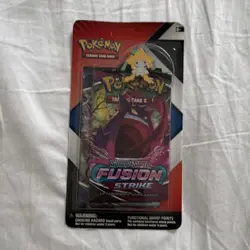 Pokemon TCG Sword & Shield Fusion Strike Booster Pack 10 Cards English Mew - Image 1