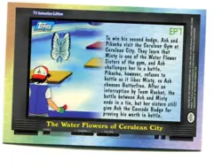 Pokemon Topps 2000 TV Animation Series 2 Foil Card #EP7 - Image 2