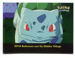 Pokemon Topps 2000 TV Animation Series 2 Foil Card #EP10 - Image 1