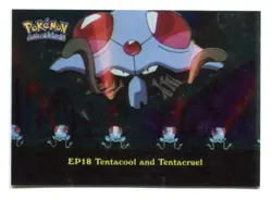 Pokemon Topps 2000 TV Animation Series 2 Foil Card #EP18 - Image 1