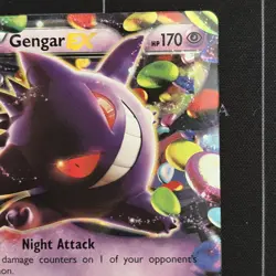 Pokemon Gengar EX 34/119 XY Phantom Forces Full Art Ultra Rare Holo Card-NM - Image 4