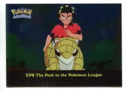 Pokemon Topps 2000 TV Animation Series 2 Foil Card #EP8 - Image 1