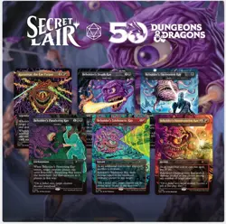 MTG Secret Lair D&D - Death is in the Eyes of the Beholder II - Sealed Card Set - Image 3