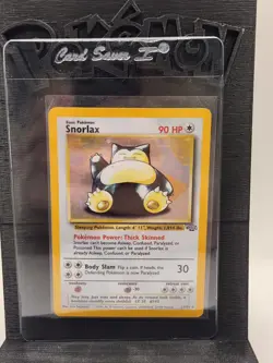 Snorlax Holo 11/64 Jungle Set Unlimited Rare Pokemon Card WOTC 1999 LP - Image 1