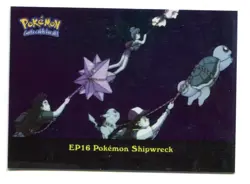 Pokemon Topps 2000 TV Animation Series 2 Foil Card #EP16 - Image 1