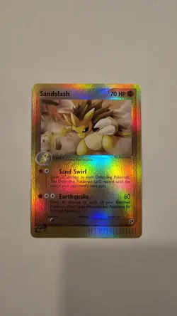 Sandslash 21/100 EX Sandstorm Reverse Holo Rare Vintage Pokemon Card TCG - Image 1