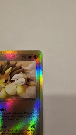 Sandslash 21/100 EX Sandstorm Reverse Holo Rare Vintage Pokemon Card TCG - Image 3